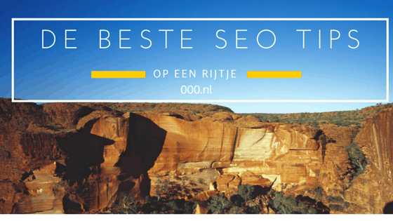 De beste SEO tips