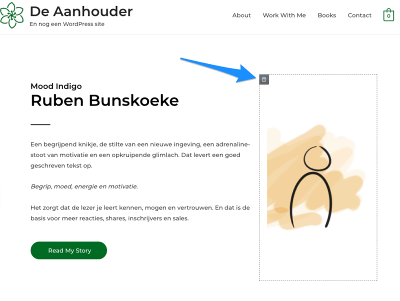 Thema kolom toevoegen